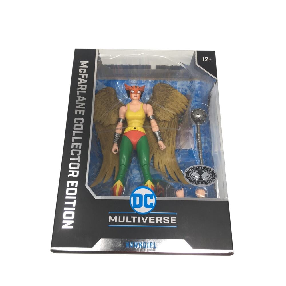 McFarlane DC Multiverse Collector Edition HAWKGIRL Platinum Chase 2025 Superman